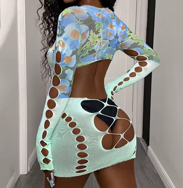 ocean strippa dress