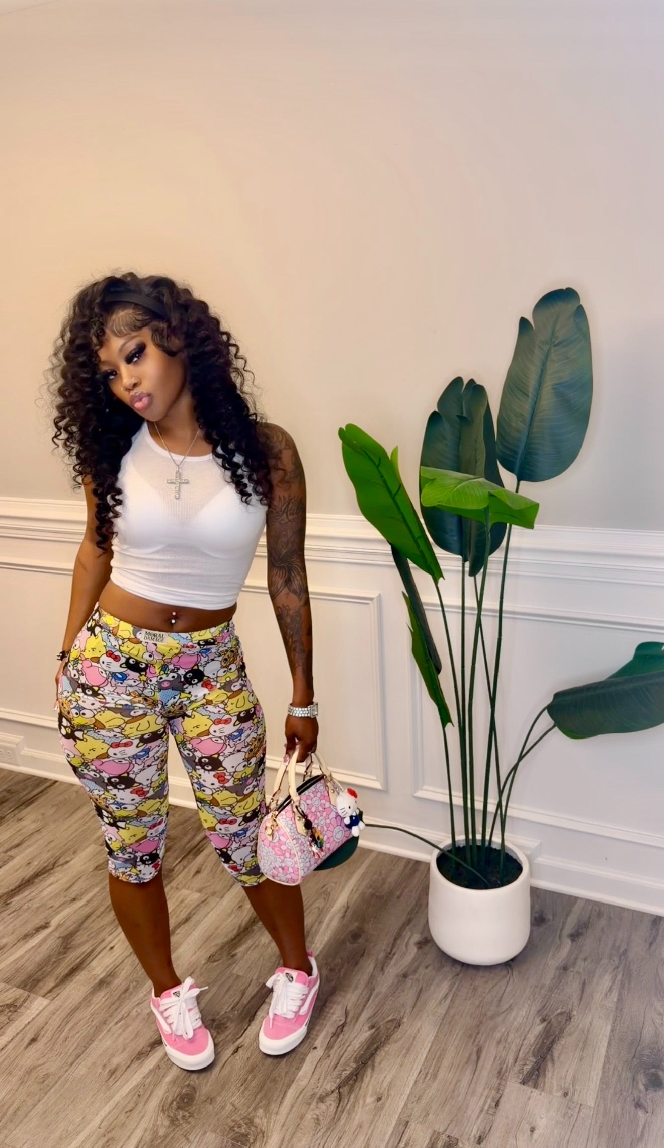 donk leggings + tank