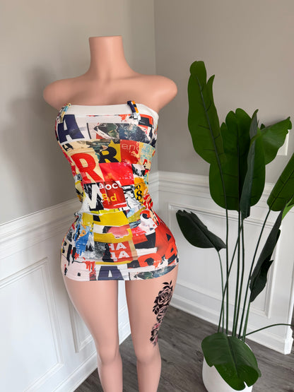 newspaper dress