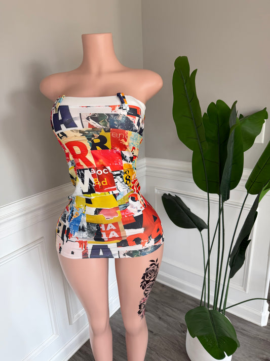 newspaper dress
