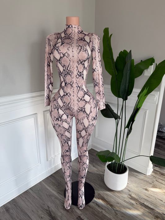 🐍skin jumpsuit