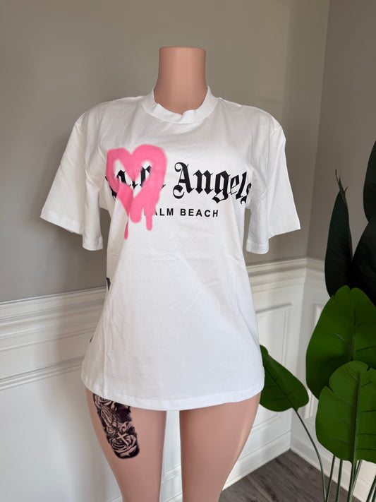 palm A tshirt dress