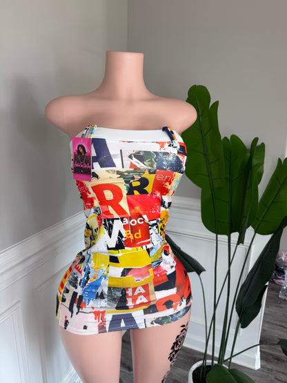 newspaper dress